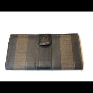 Fendi Roma Vintage Bi Fold Wallet